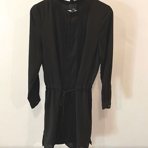 Like NEW Anthropologie Pintuck Tie Waist Dress